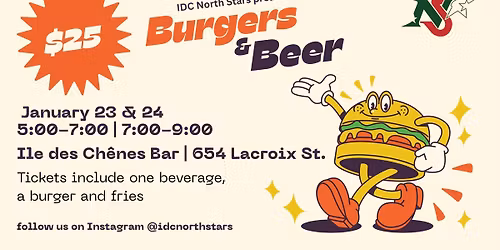 Burgers and Beer Fundraiser