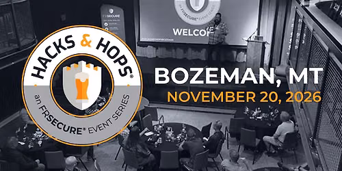 Hacks & Hops 2026: Montana