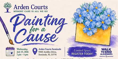 Painting for a Cause for the Alzheimer's Association
