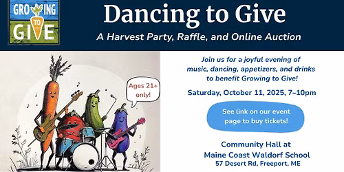 Dancing to Give Harvest Party