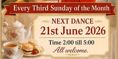Afternoon tea dance