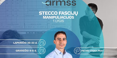 STECCO Fascij\u0173 Manipuliacijos metodas - 1 Lygis