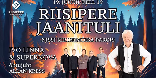 Riisipere jaanituli 2026 | Ivo Linna & ansambel Supernova