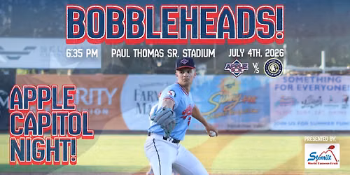 Apple Capital Night: Stemilt Growers Bobblehead Giveaway
