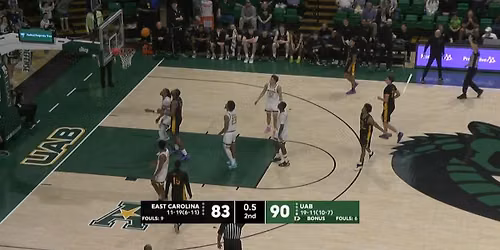 UAB Blazers vs. East Carolina Pirates
