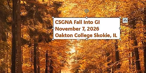 Chicago SGNA Fall Into GI Conference