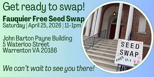 Fauquier Free Seed Swap