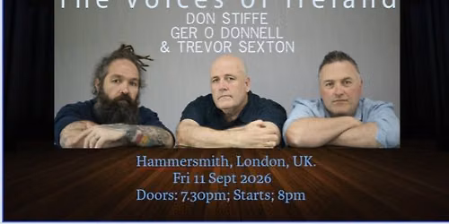 Ger O Donnell, Don Stiffe and Trevor Sexton