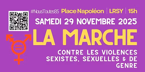 Marche contre les violences sexistes, sexuelles & de genre