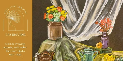 Cosy Autumn Still Life Drawing Art Session At Tutts Barn Studio 03\/10\/26