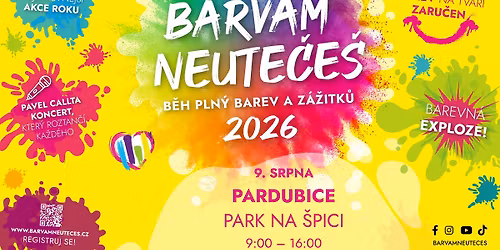 Barv\u00e1m Neute\u010de\u0161 2026 - Pardubice
