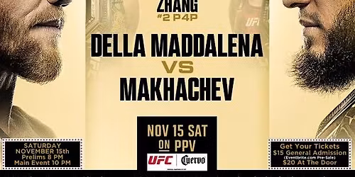 UFC 322 at The Ranch