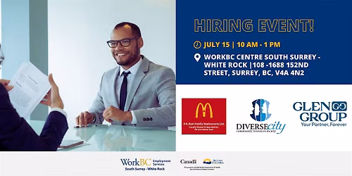 Hiring Event - South Surrey White Rock