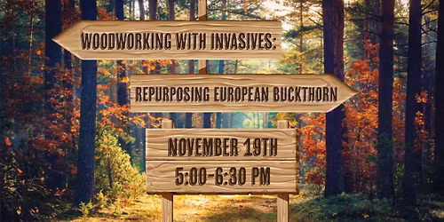 Woodworking with Invasives