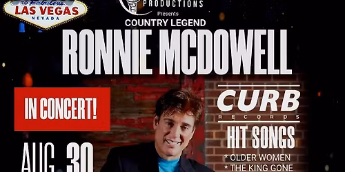 Ronnie McDowell at Carolina Civic Center Historic Theater