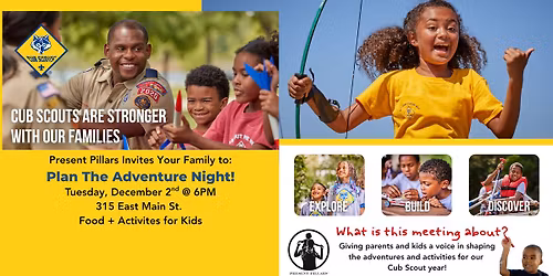 Plan The Adventure Night!