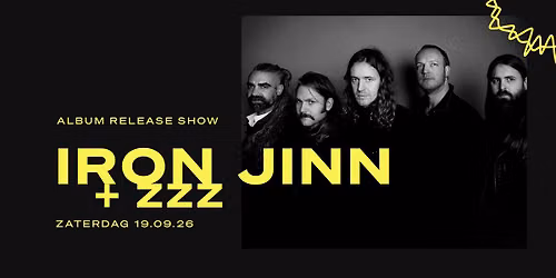 Iron Jinn - album release show + zZz \/\/ Doornroosje Nijmegen