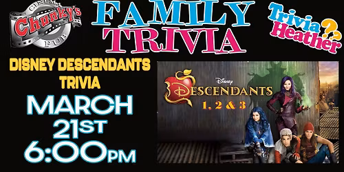 LIVE FAMILY TRIVIA: Disney's Descendants!