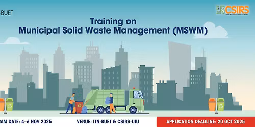 Training on Municipal Solid Waste Management (MSWM)