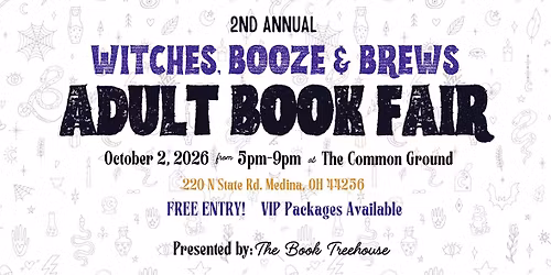 Witches, Booze & Brews Adult Book Fair! \ud83e\uddd9\ud83d\udcda