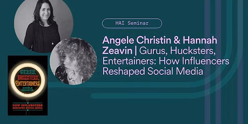 HAI Seminar with Angele Christin in Conversation with Hannah Zeavin
