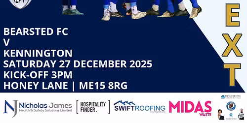 Bearsted FC v Kennington 