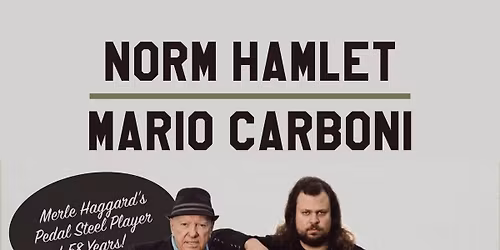 NORM HAMLET AND MARIO CARBONI