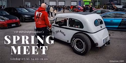 CD Bilv\u00e5rdsprodukter\u00b4s Spring Meet & Burnout-show