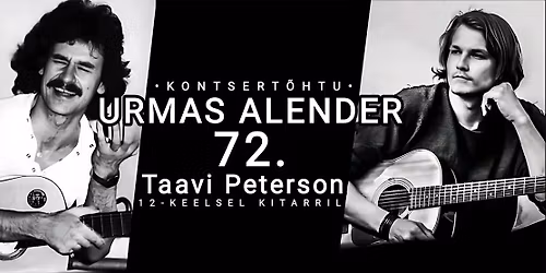 Urmas Alender 72. - Klubi Gutenberg, Tartu