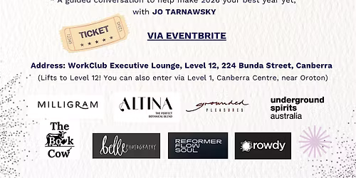 2026: YOUR NEXT CHAPTER! For Women in Canberra