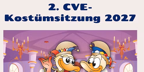 CVE KOST\u00dcMSITZUNG