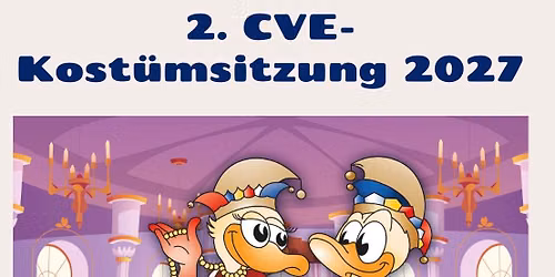 CVE KOST\u00dcMSITZUNG