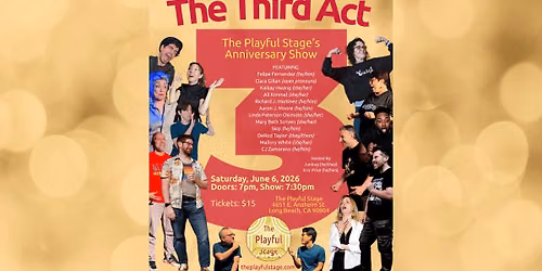 The Third Act:  The Playful Stage's Anniversary Show