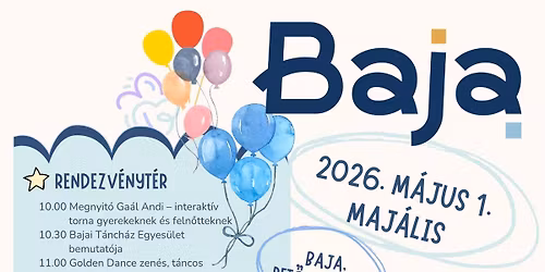 MAJ\u00c1LIS 2026. \u2718 Baja, Pet\u0151fi-sziget