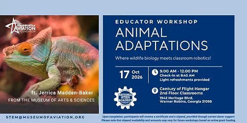 Educator Workshop: Animal Adaptations