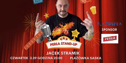 Per\u0142a Stand-up na pla\u017cy Saska! Jacek Stramik