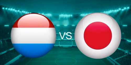 WK wedstrijd NL- JAPAN