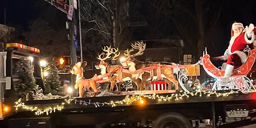 Decorate Santa's float for the Carlisle Making Spirits Bright Parade