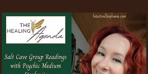 SOLD OUT Halloween ~ Salt Cave Group Readings with Psychic Medium Stephanie