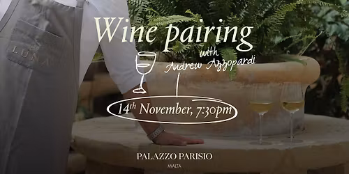 Wine Pairing with Andrew Azzopardi