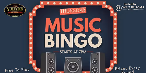 \ud83c\udfb5 Music Bingo at Yarde Tavern \ud83c\udfb5
