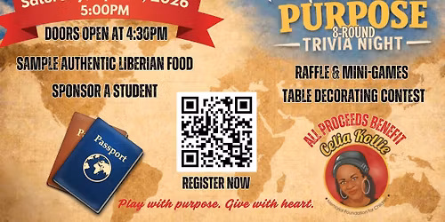 Passport to Purpose Trivia Night