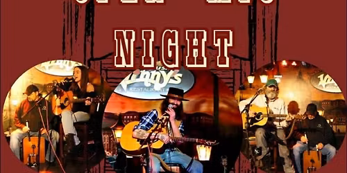 Open Mic Night with Trevor James and friends