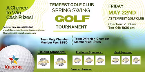 Spring Swing Golf Tournament