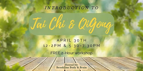 Intro to Tai Chi & QiGong