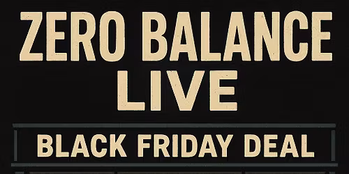 Black Friday with Zero Balance