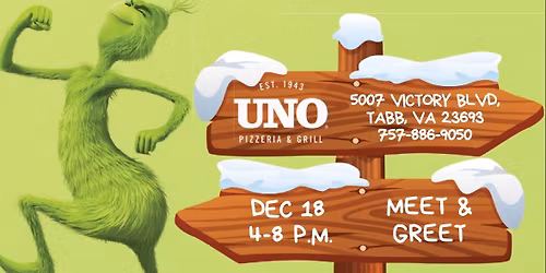 Dinner with the Grinch!