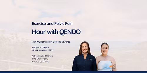 Hour With QENDO | Exercise and Pelvic Pain with Danielle Edwards