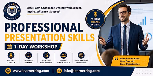 Presentation Skills Skills 1-Day Workshop
