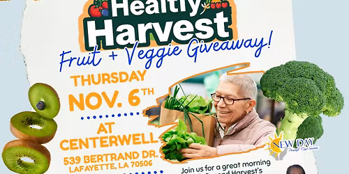 A Healthy Harvest- FREE Produce Giveaway!